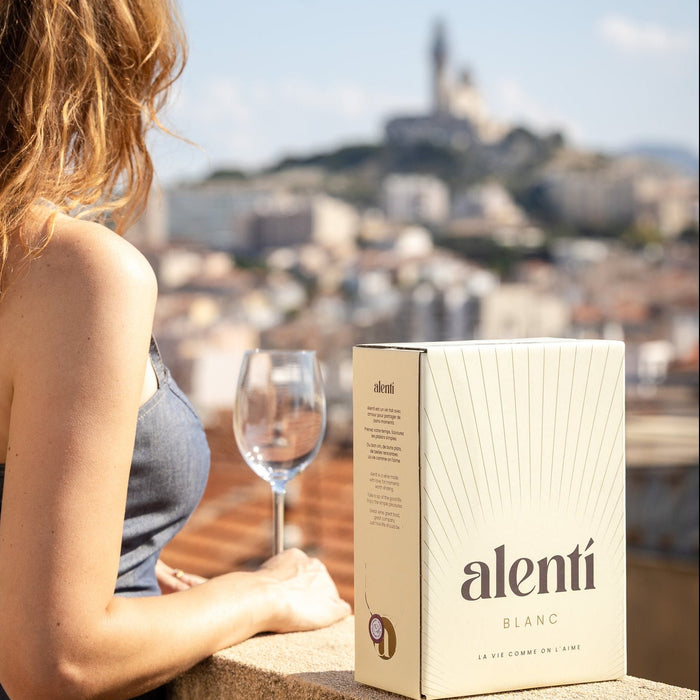 Alentí Blanc, cubi chic de vin blanc 3 L (équivalent 4 bouteilles)